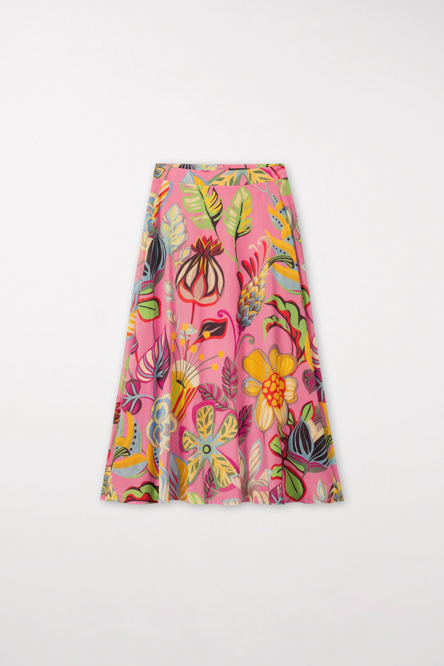 Skirt with Caribbean Print
