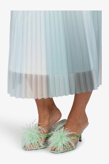 Maxi Pleated Skirt
