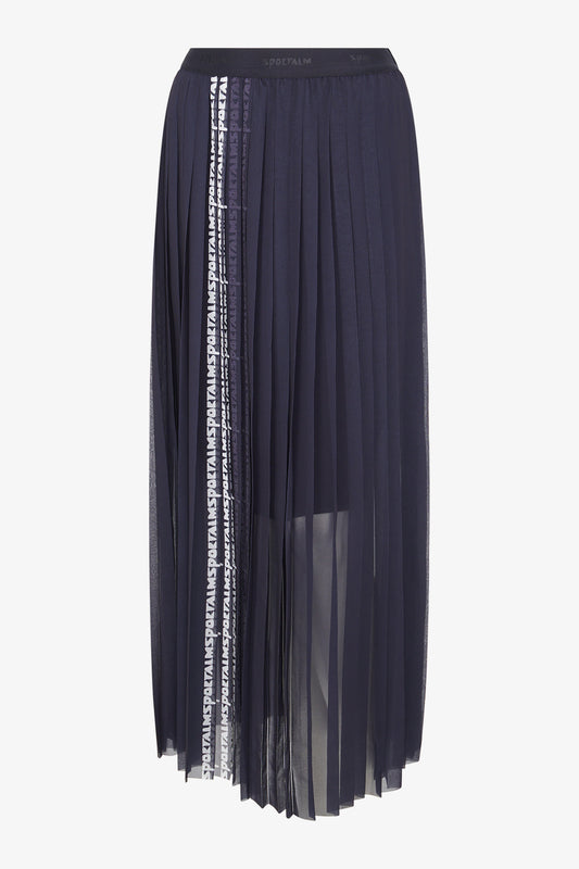 Long Plissé Skirt