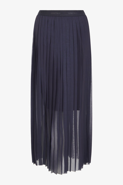 Long Plissé Skirt