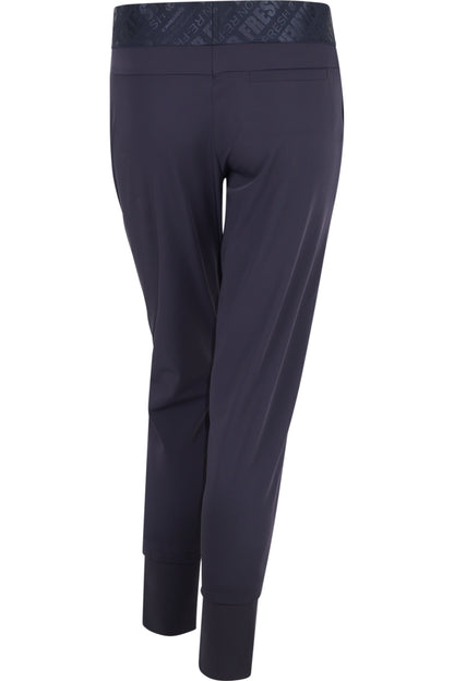 Jogging Pants with Cuffs at the Hem