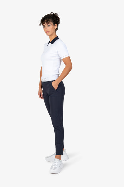 Jogging Pants with Cuffs at the Hem