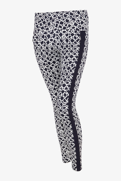 Leggings with Wide Waistband