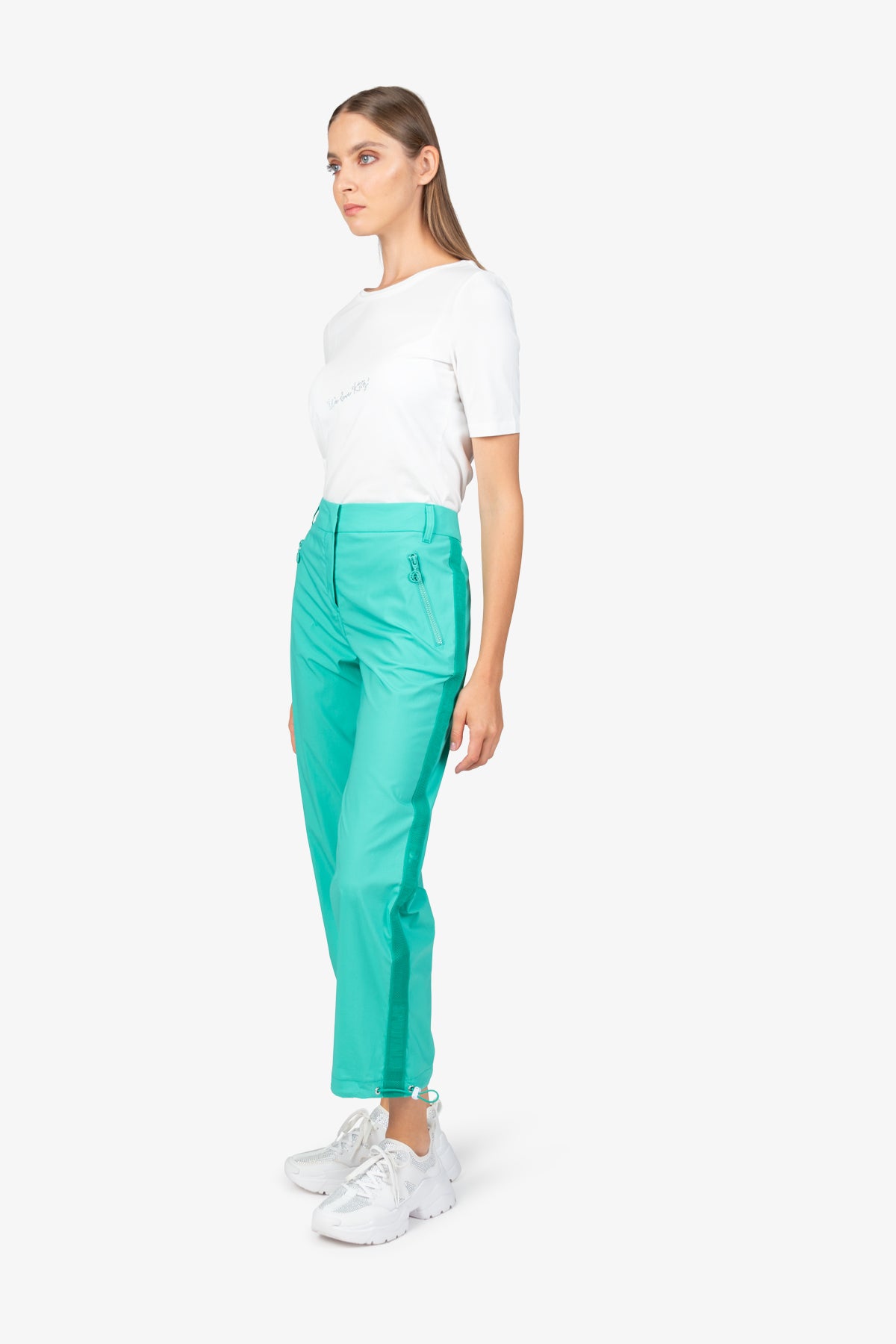 Trousers with A Straight Leg