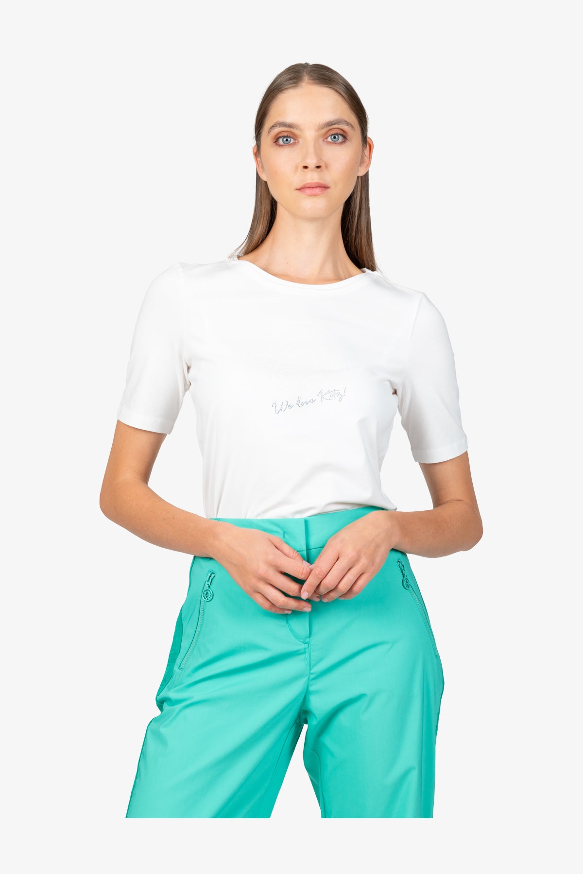 Trousers with A Straight Leg
