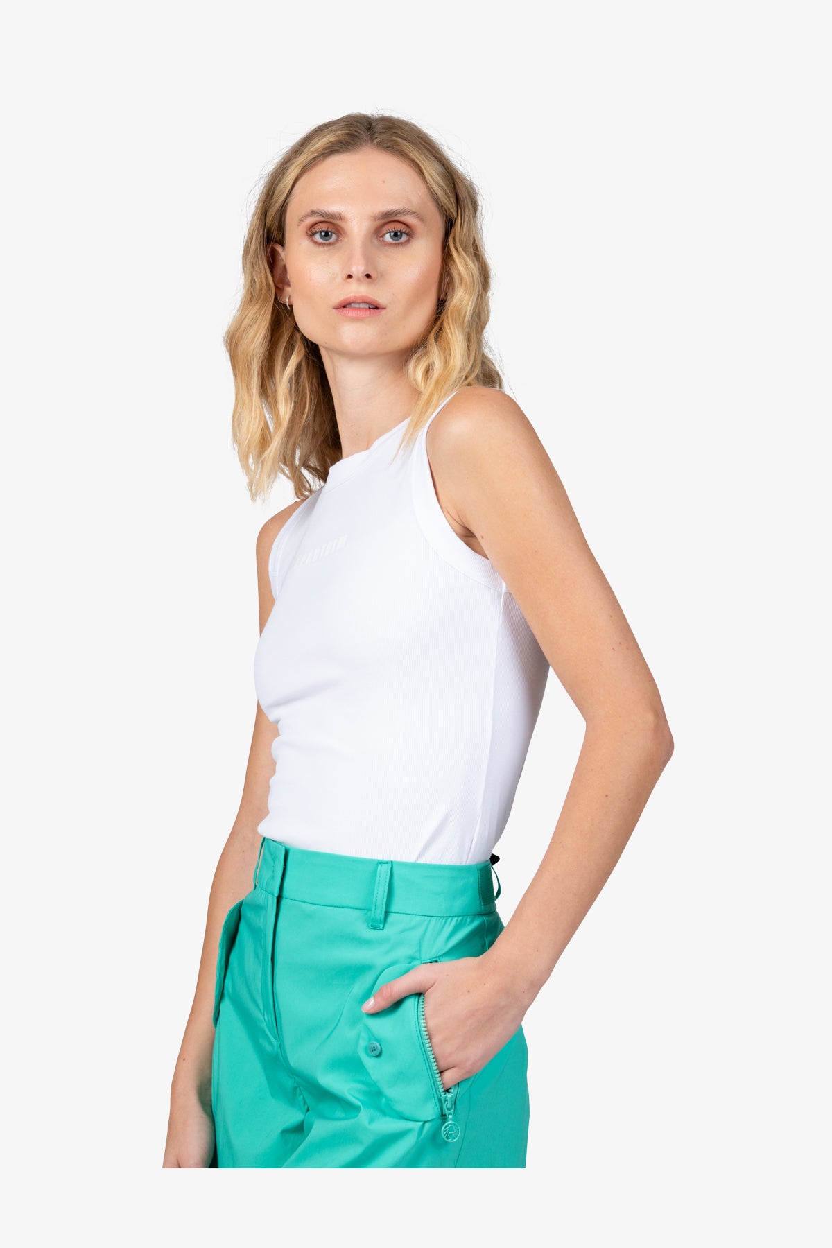 Bermuda Shorts with Wide Legs