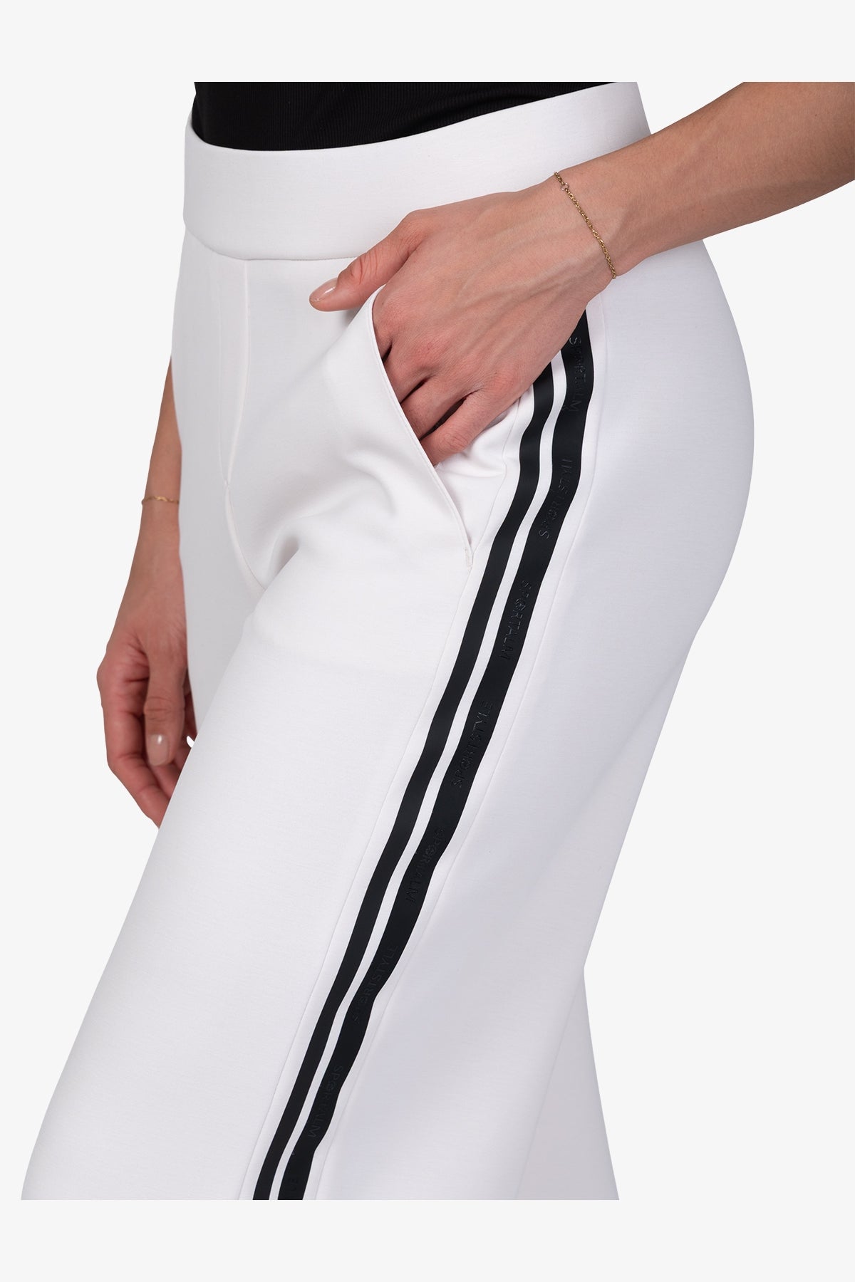 Jogging Trousers in Soft Modal Jersey Fabric