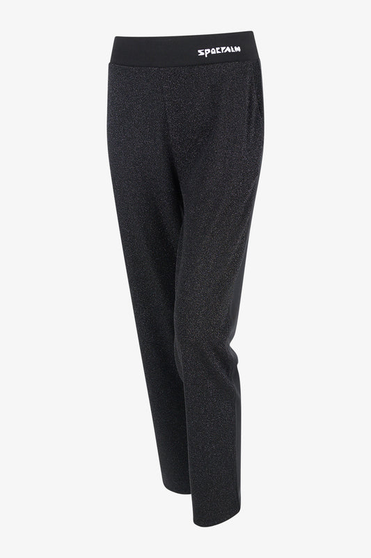 Jogging Trousers with Metallic Effect