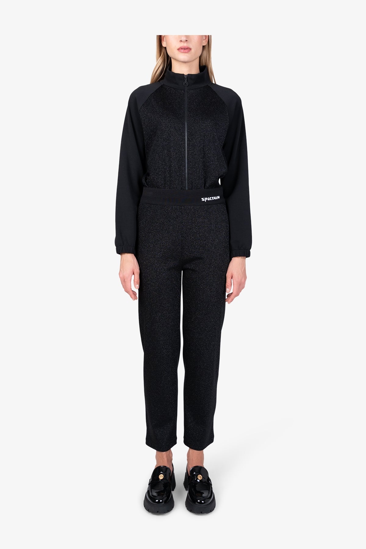 鬆緊腰休閒長褲