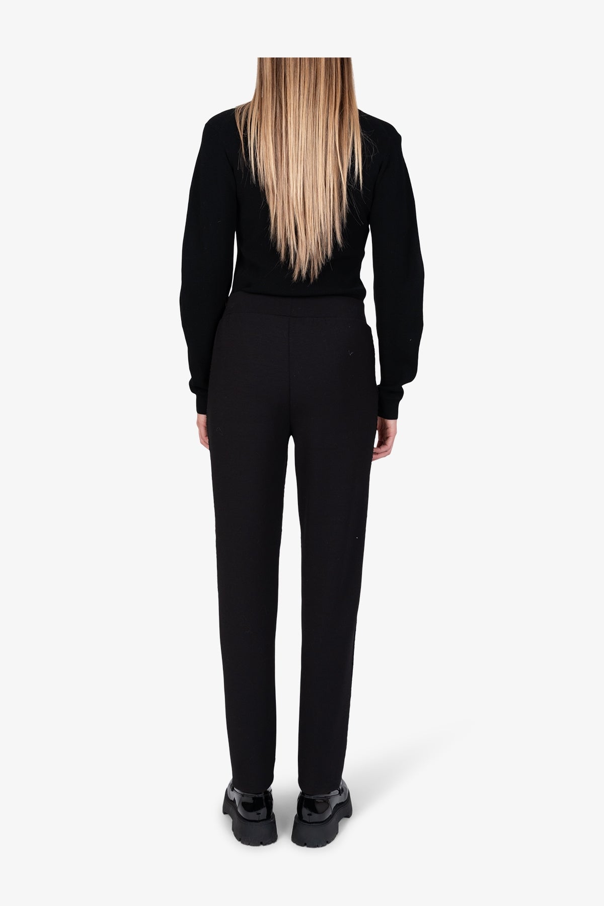 鬆緊腰闊腿長褲