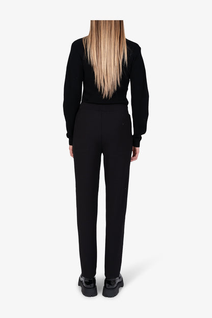 鬆緊腰闊腿長褲