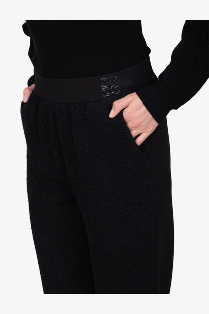 鬆緊腰闊腿長褲