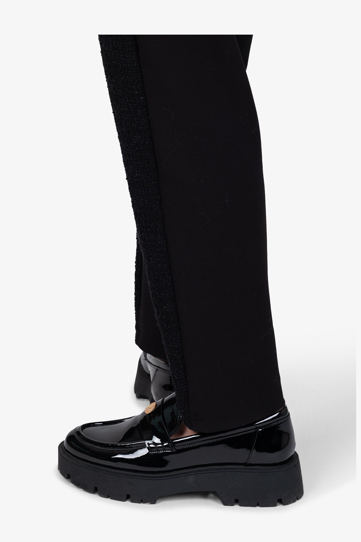 鬆緊腰闊腿長褲