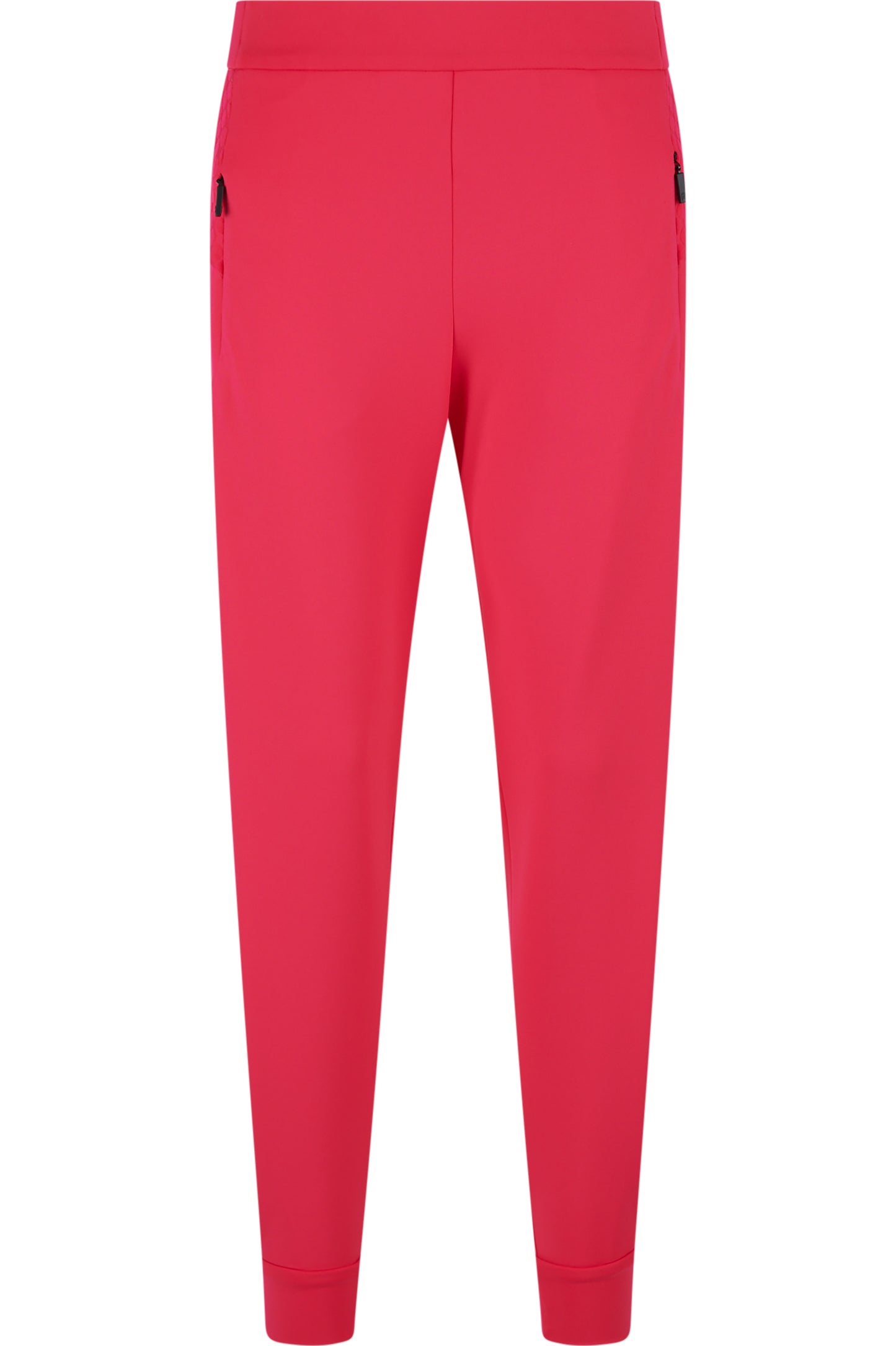 波點拼接鬆緊腰休閒褲