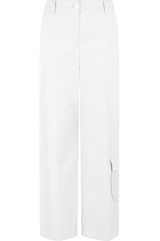 Soft Cotton Stretch Trousers