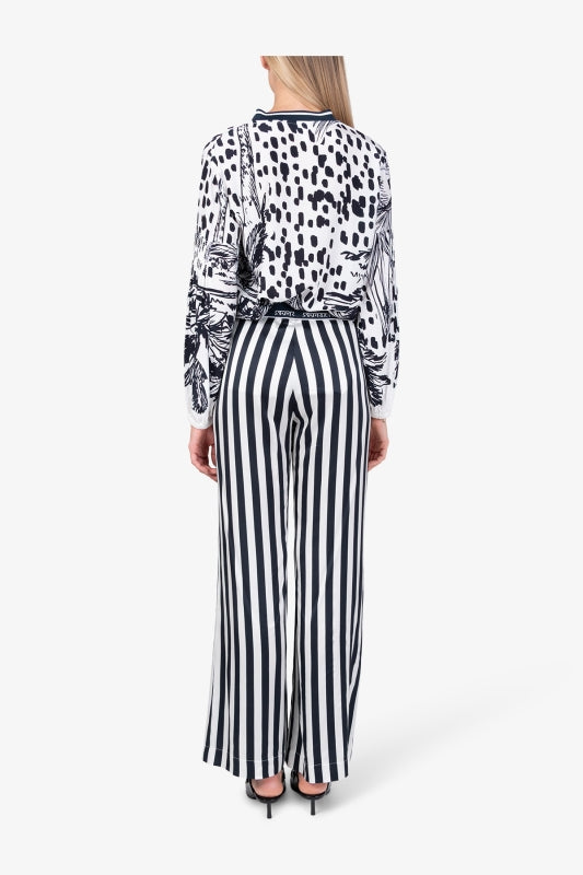 Fine Saitin Trousers with Viscose