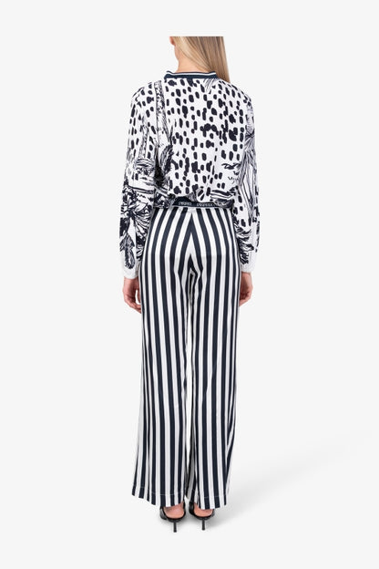 Fine Saitin Trousers with Viscose