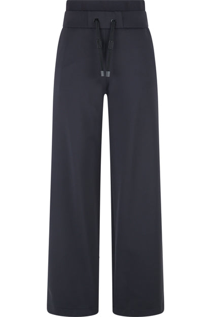 抽繩鬆緊腰休閒長褲