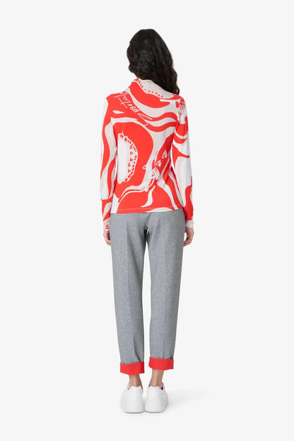 Pants with modern silhouette
