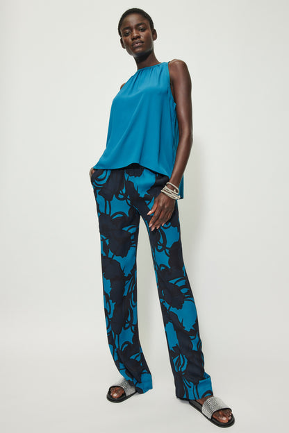 Wide leg Pants with floral print