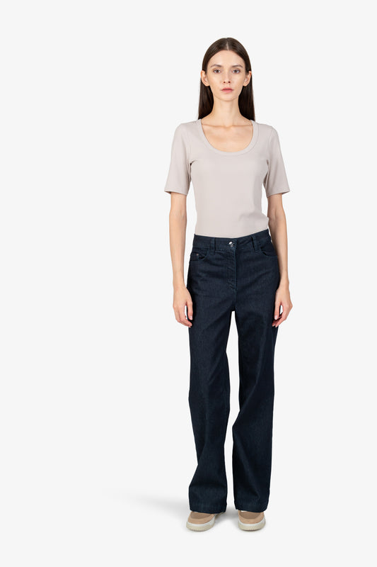 Jeans with a Straight Leg