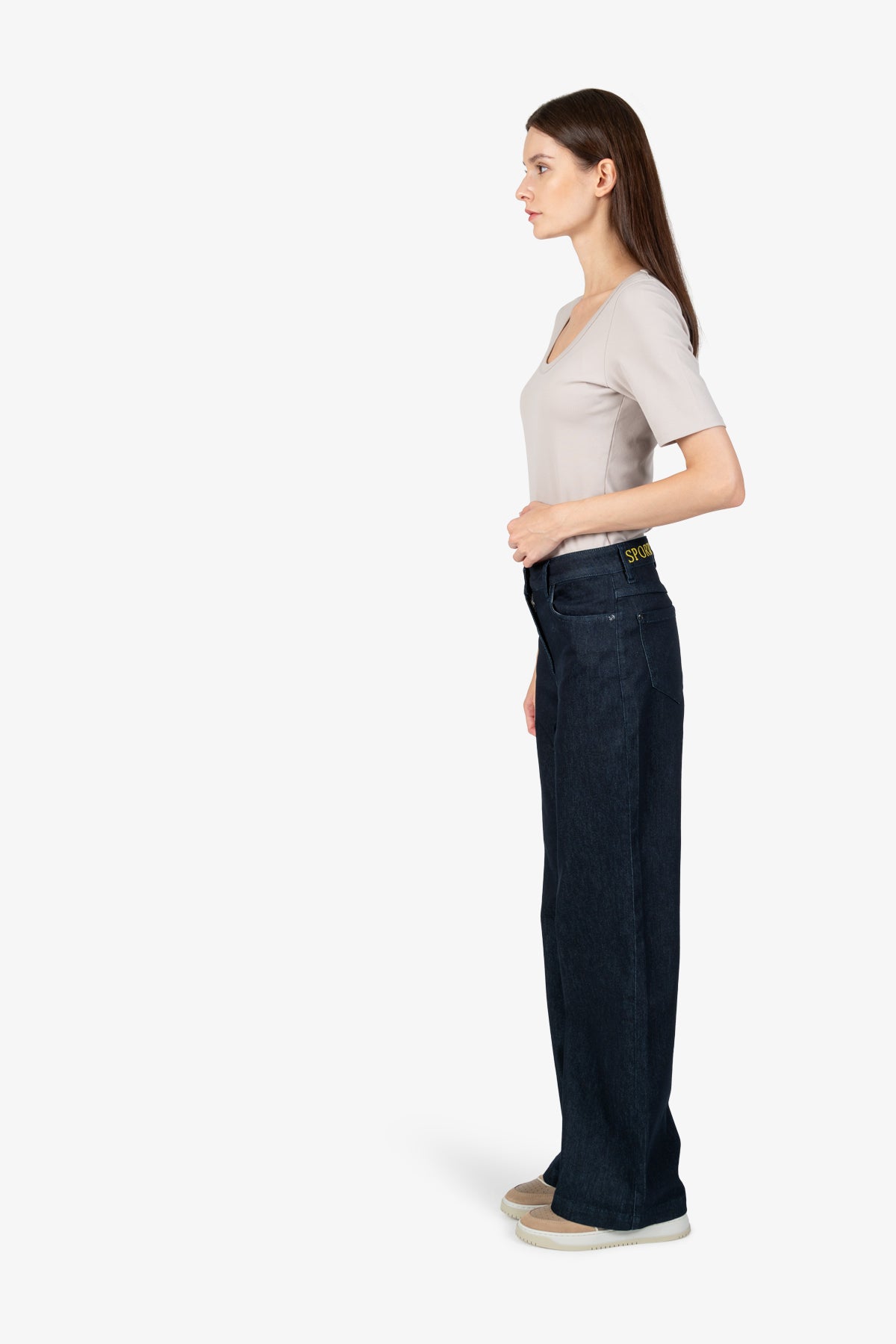 Jeans with a Straight Leg