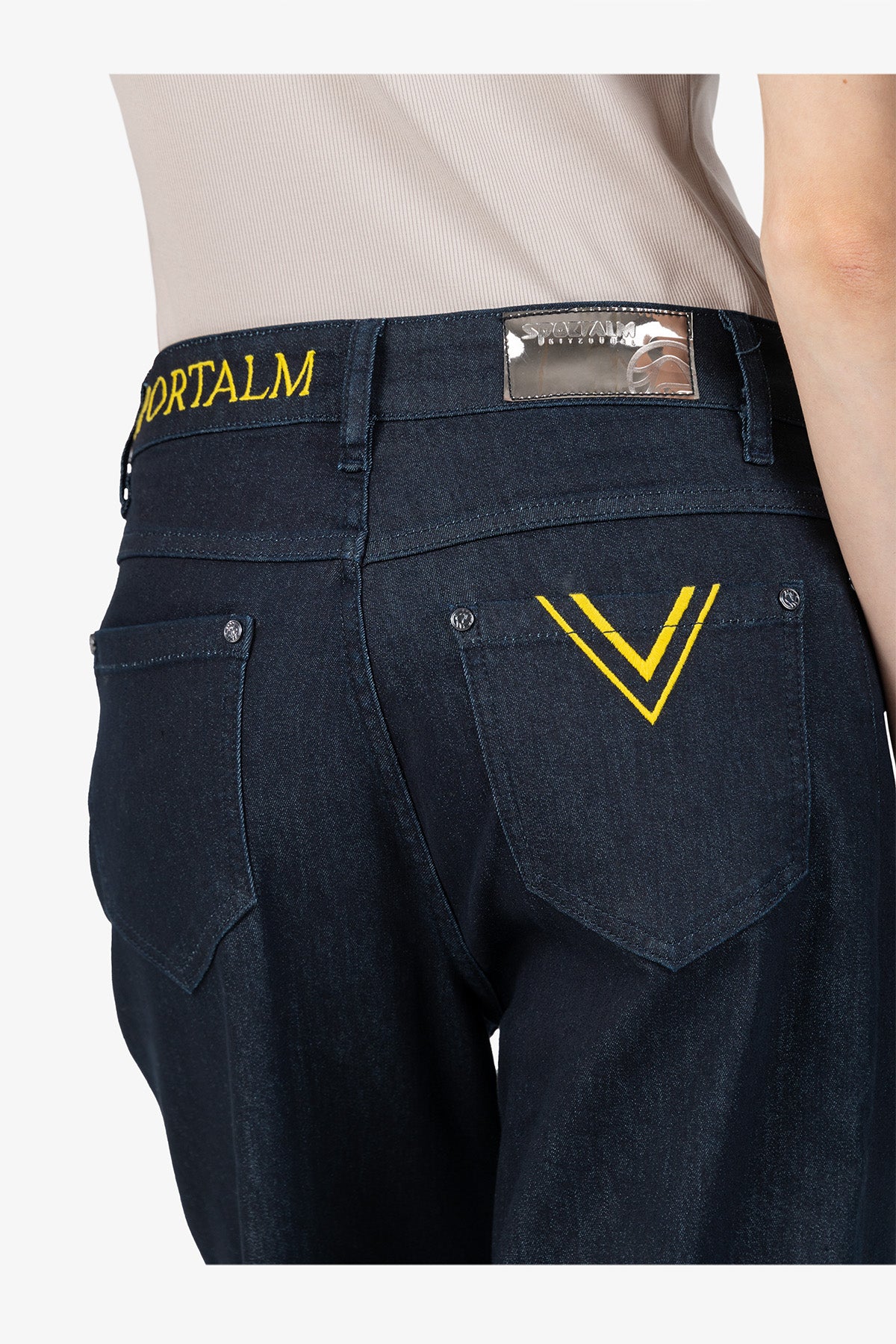 Jeans with a Straight Leg