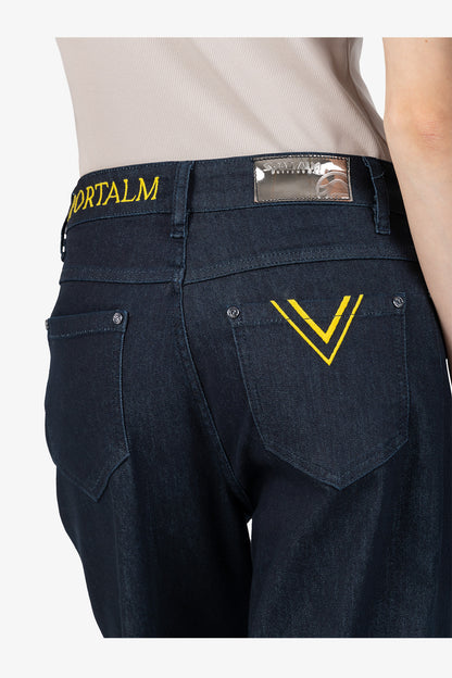 Jeans with a Straight Leg