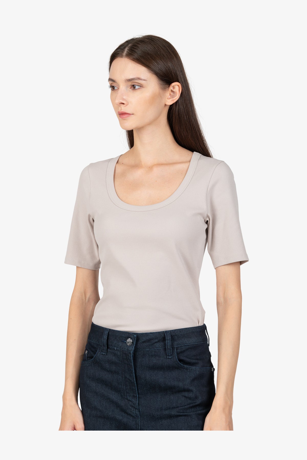 Jeans with a Straight Leg