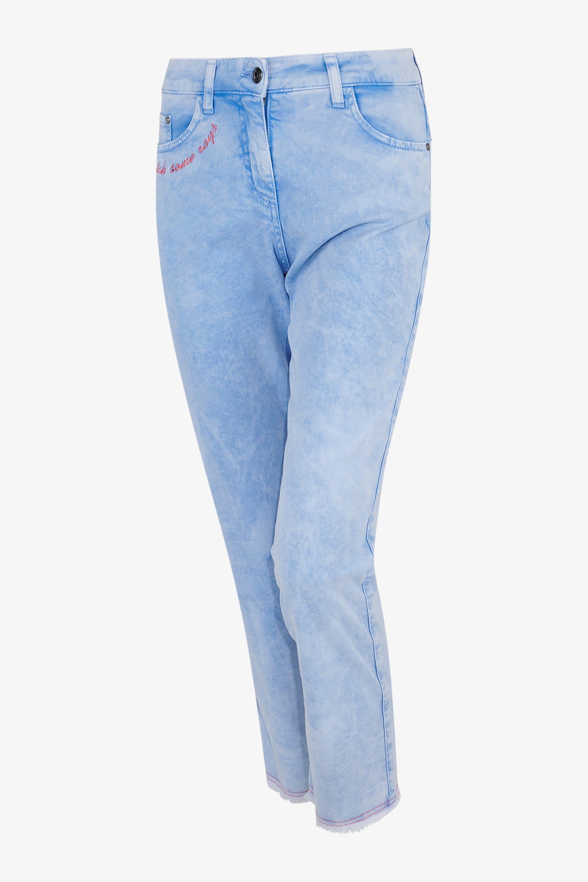 Jeans with a Straight Leg