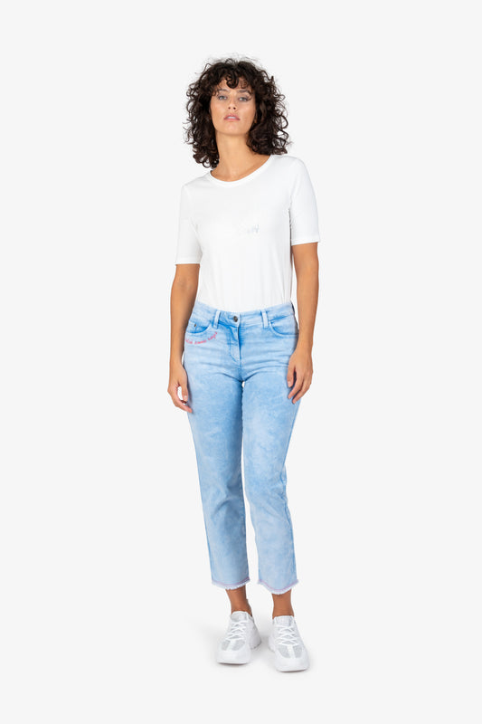 Jeans with a Straight Leg