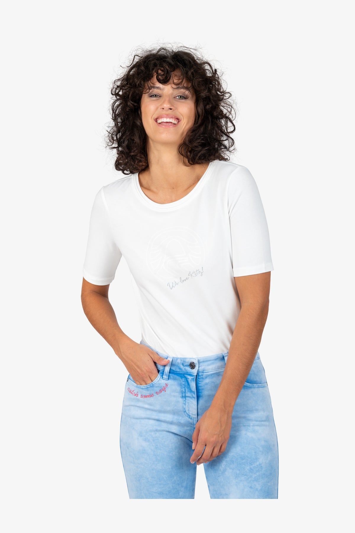 Jeans with a Straight Leg