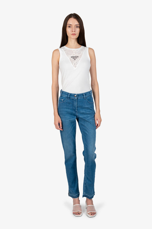 Jeans with a Slim Leg
