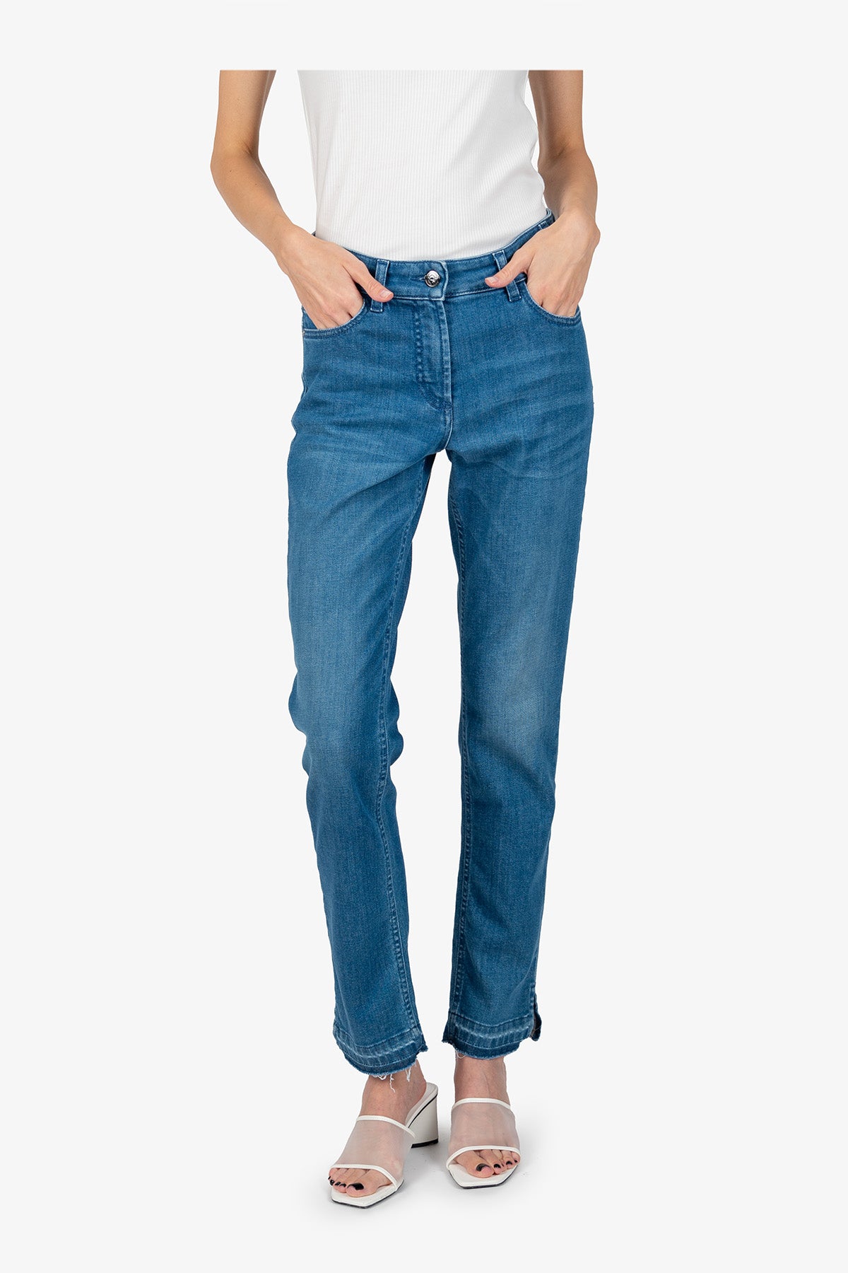 Jeans with a Slim Leg