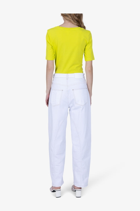 Cotton Denim Trousers