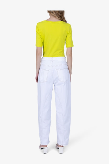 Cotton Denim Trousers