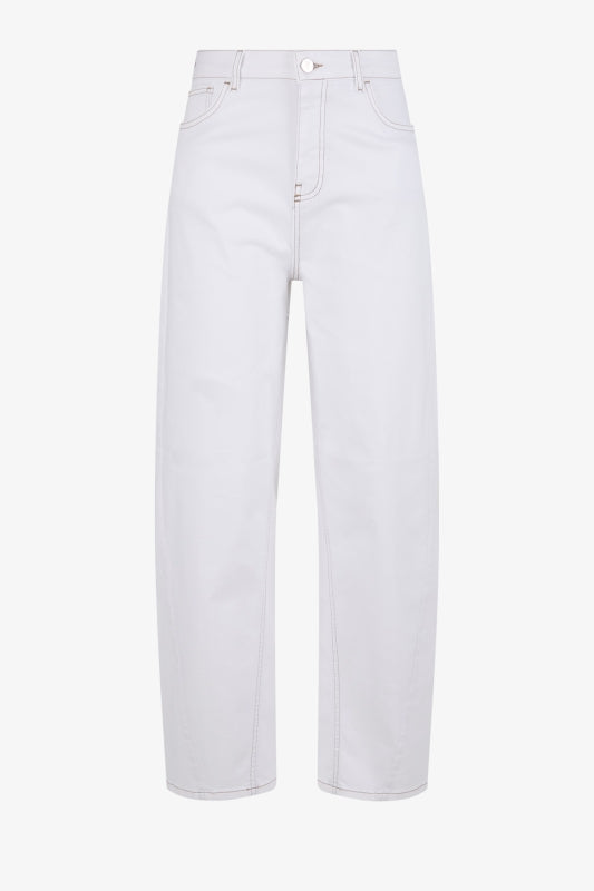 Cotton Denim Trousers