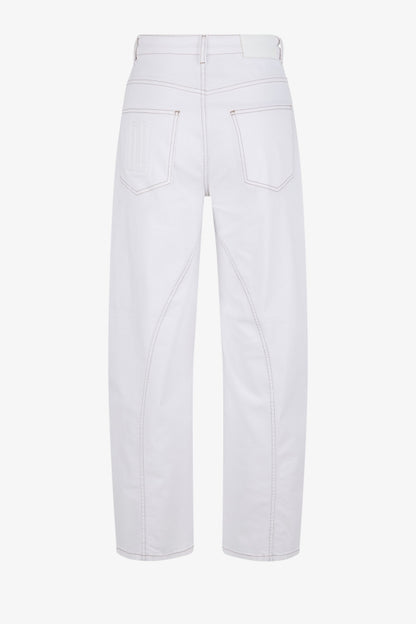 Cotton Denim Trousers