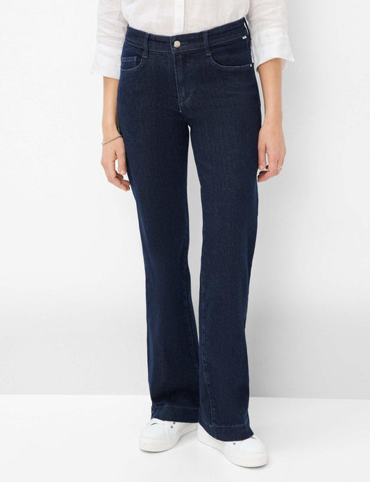 Magic Denim: Five-pocket-Jeans in Wide Leg