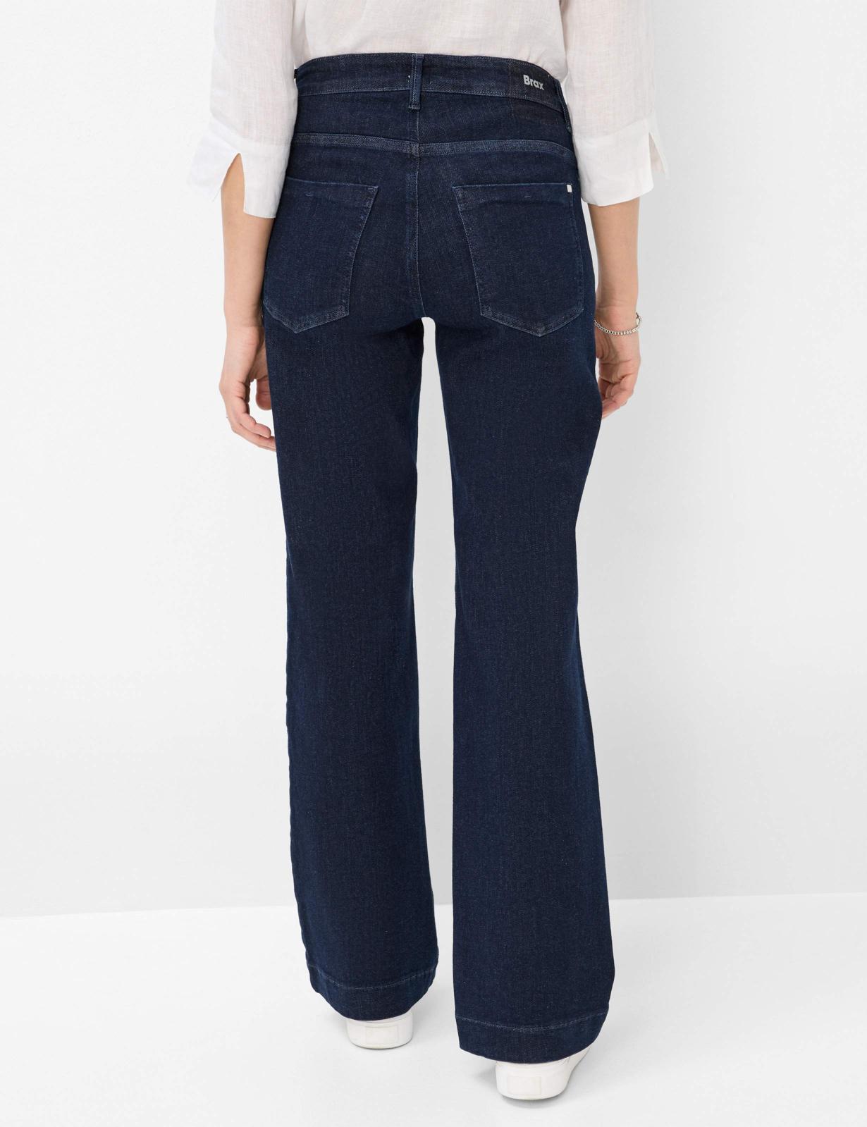Magic Denim: Five-pocket-Jeans in Wide Leg