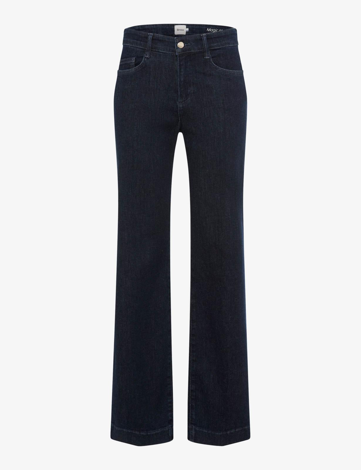 Magic Denim: Five-pocket-Jeans in Wide Leg