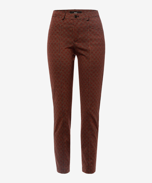 Jersey: Flat-Front Pants in Slim Fit