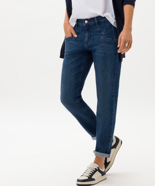 Five-Pocket-Jeans in Relaxter Silhouette