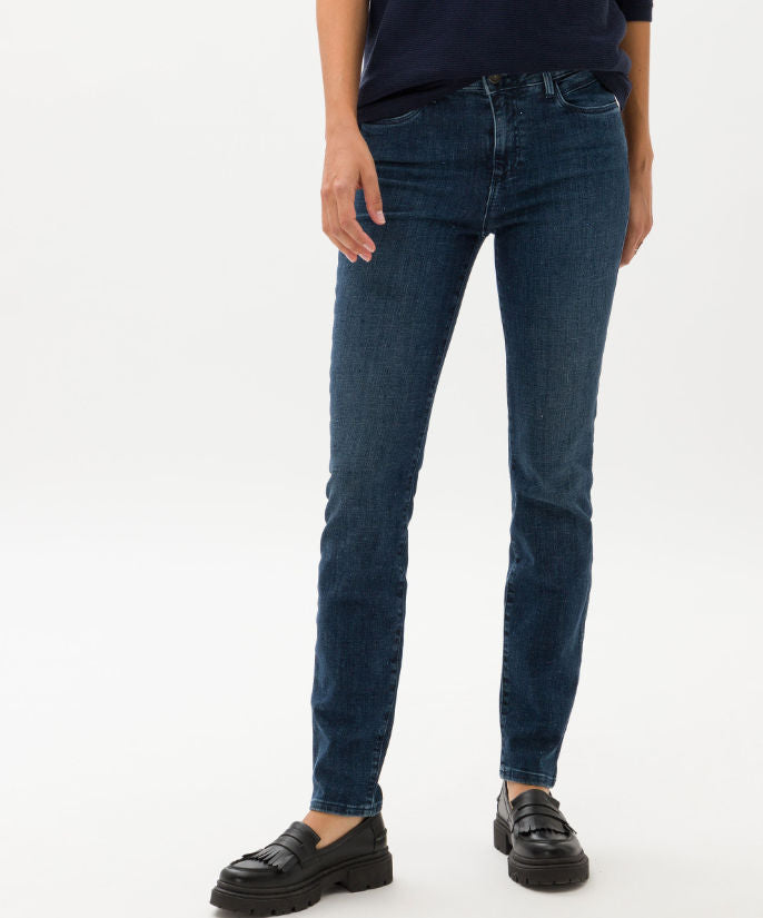 Five-Pocket-Jeans with Rhinestone