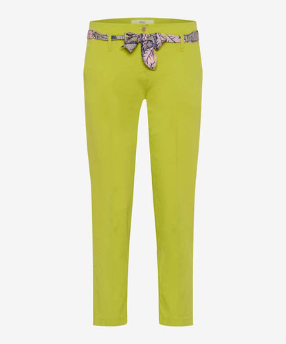 Cropped Pants with Decorative Cord