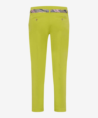 Cropped Pants with Decorative Cord