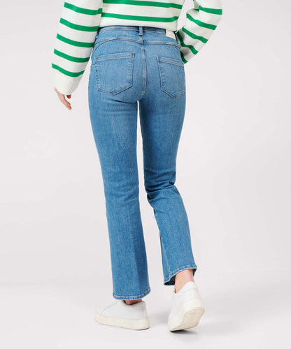 Five-pocket Tube Jeans in Vintage Denim