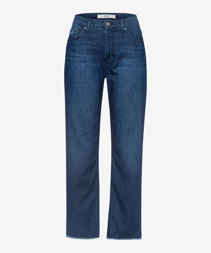 Five-pocket Jeans with Cropped Silhouette