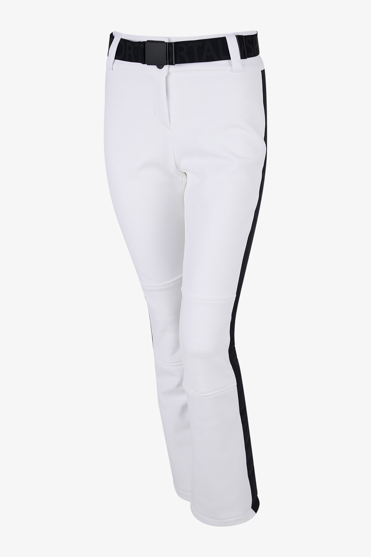 側飾邊微喇滑雪長褲