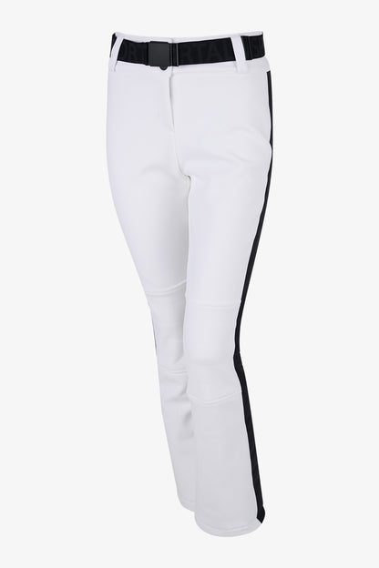 側飾邊微喇滑雪長褲